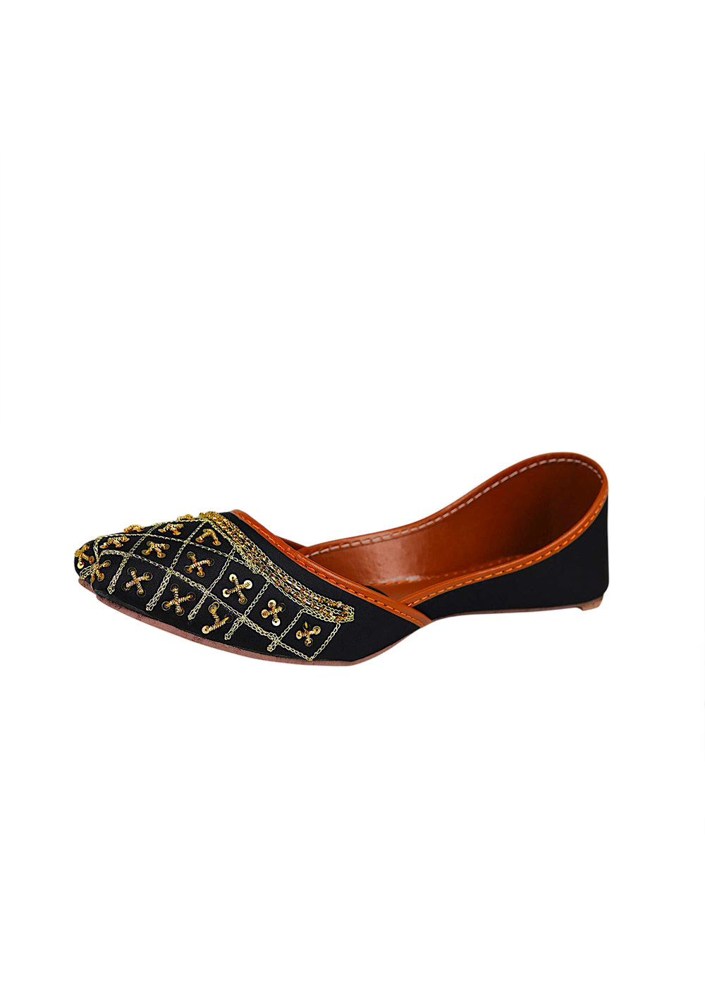 Merino Heritage Khussa – Golden Grace