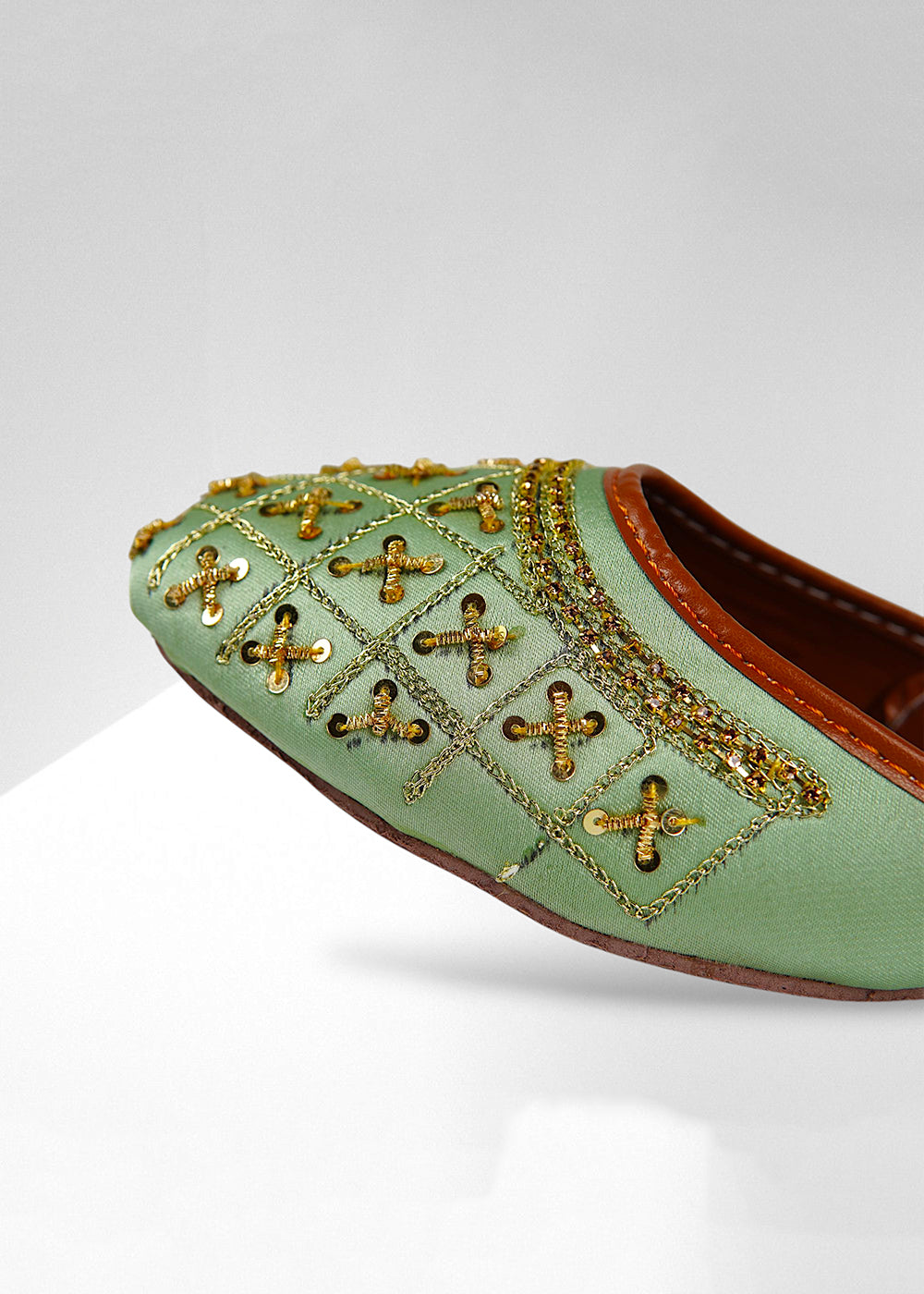 Merino Mehar Khussa – Pastel Glow