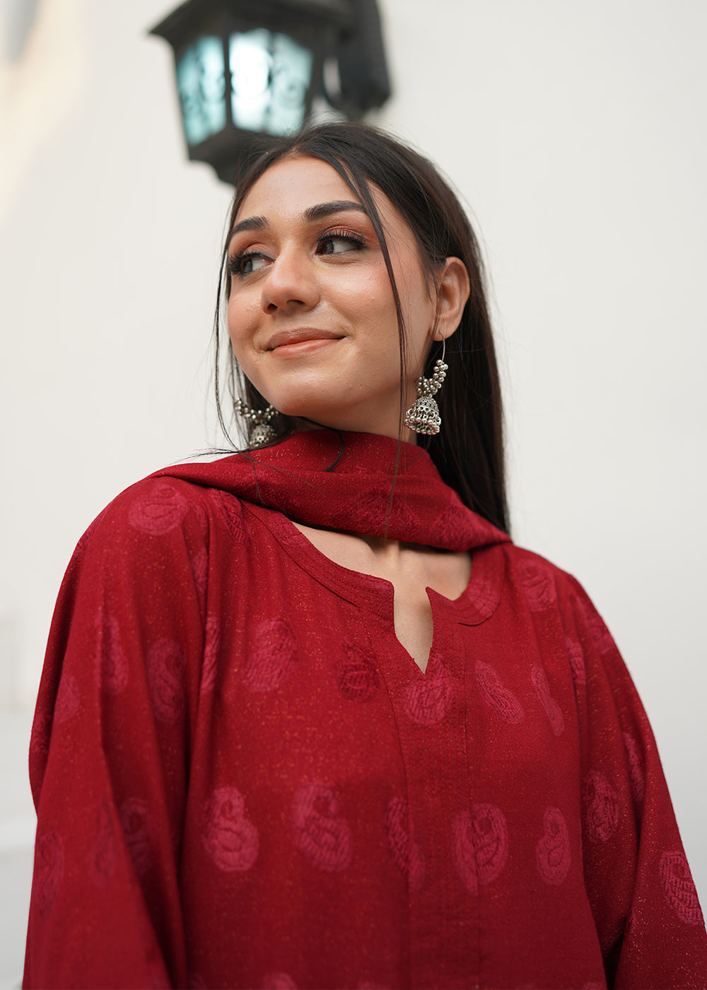 Classic Red Casual Wear