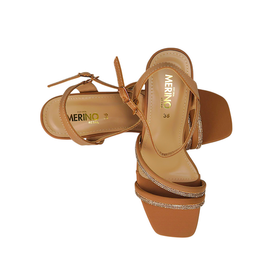 Crystal Charm Sandals